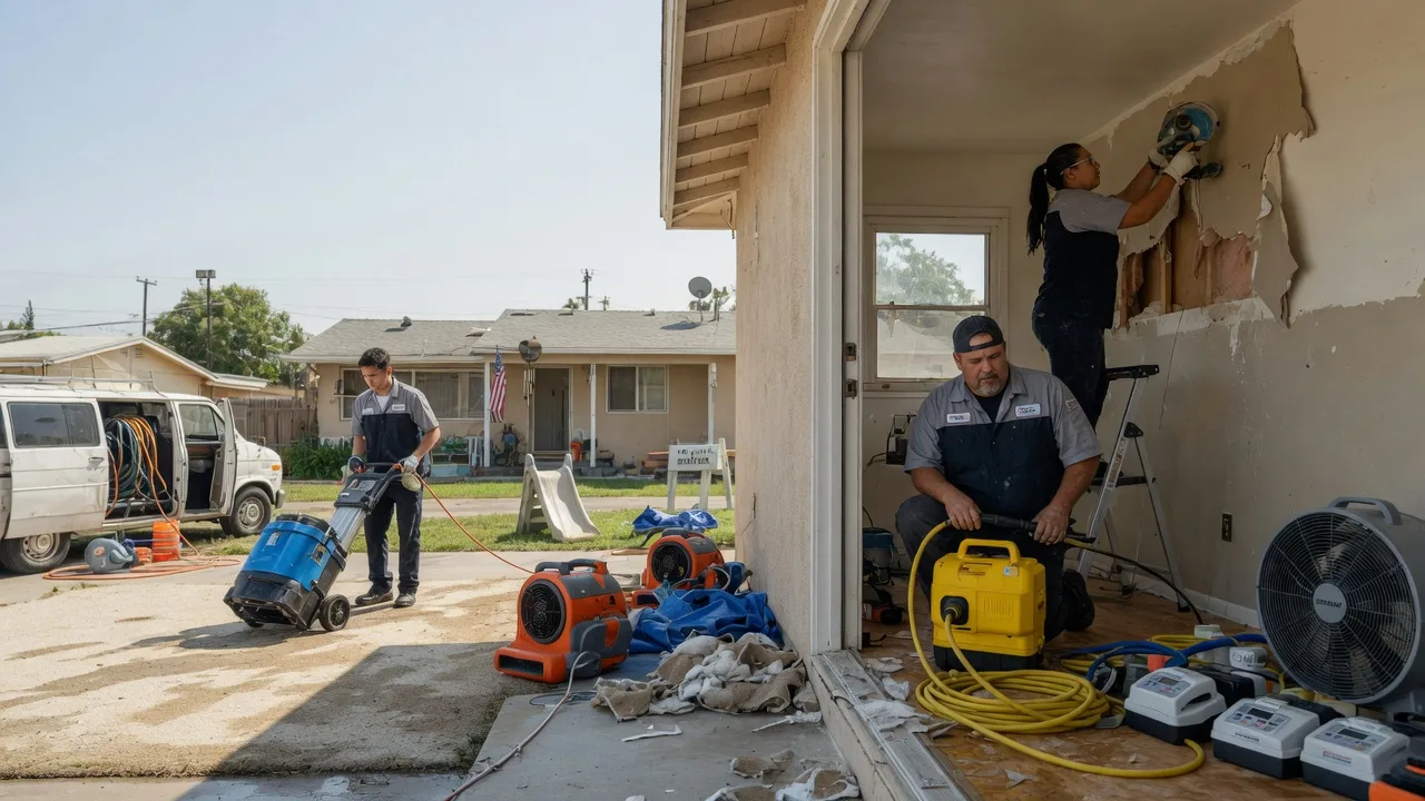 Water Damage Restoration in Burrton, KS near me